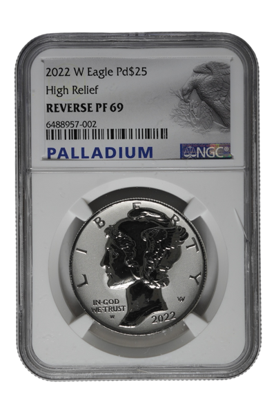 2022-W $25 American Liberty Palladium Rev Proof NGC PF69