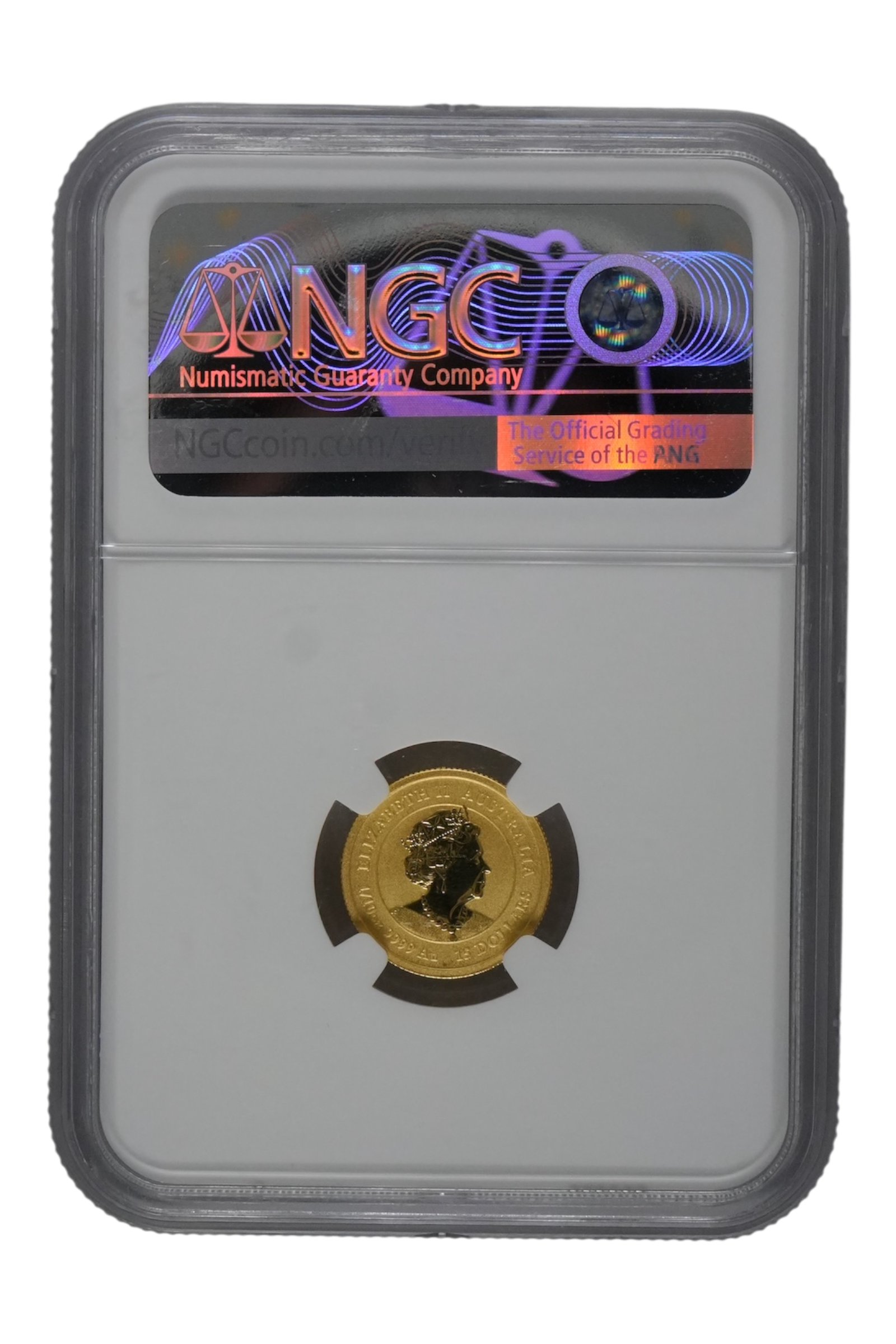 2023 1/10 oz Gold Australia Lunar Rabbit NGC MS 70