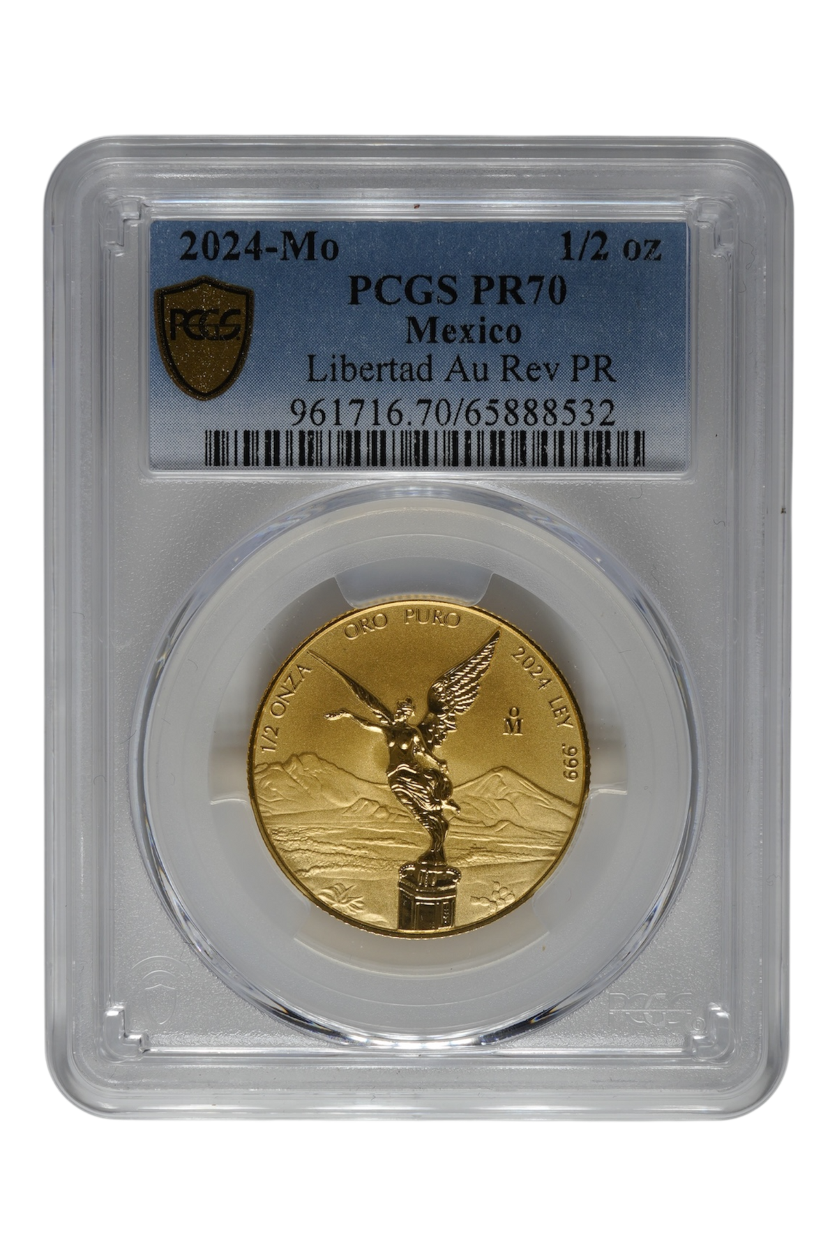 2024 1/2 oz Mexico Gold Libertad PCGS PR 70 RP