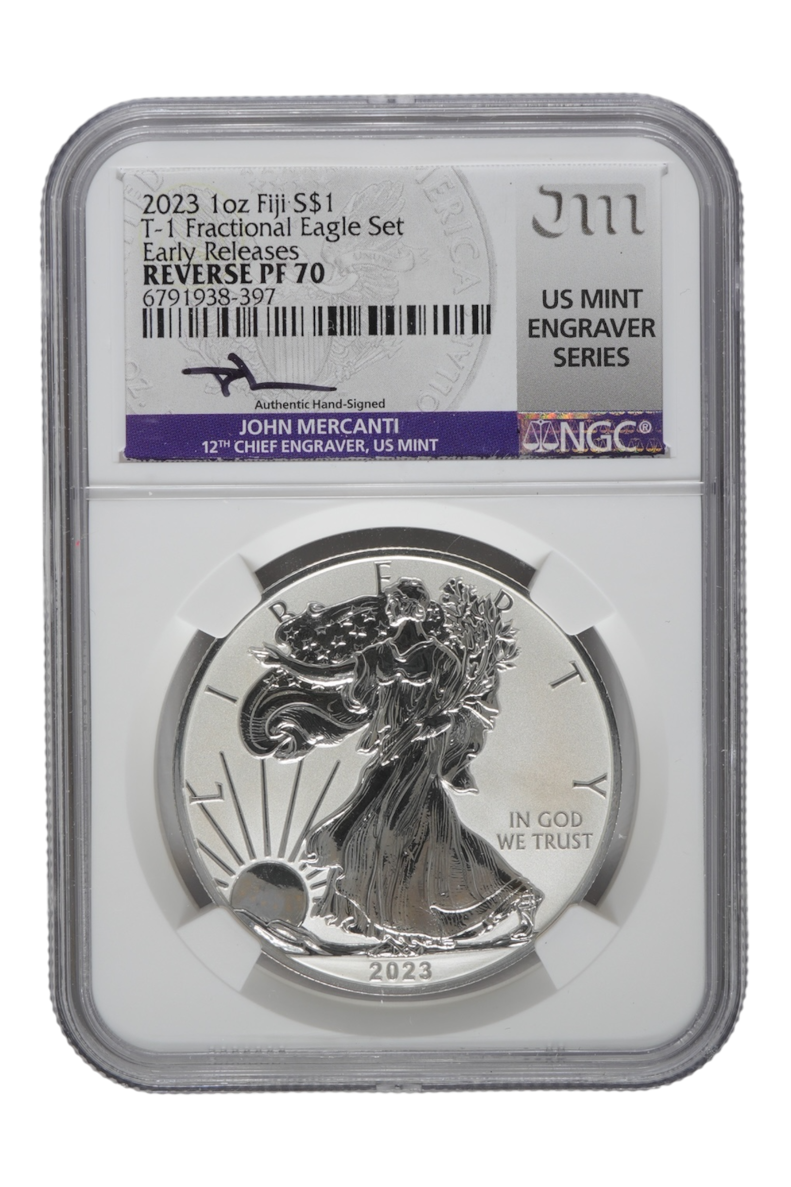 2023 1 oz American Silver Eagle NGC PF 70 Rev Proof