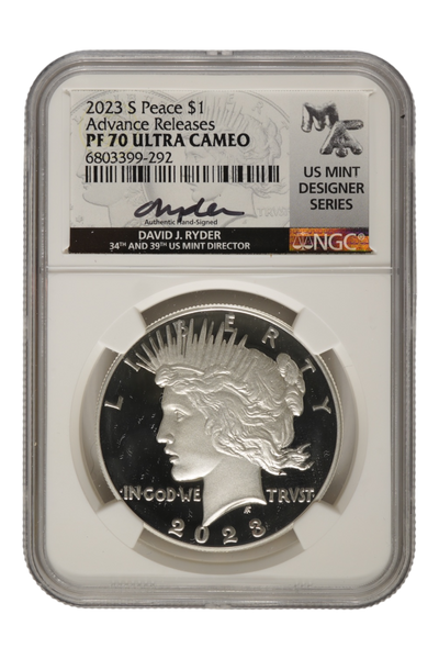 2023-S 0.858 oz Silver Peace Dollar NGC PF 70 UC
