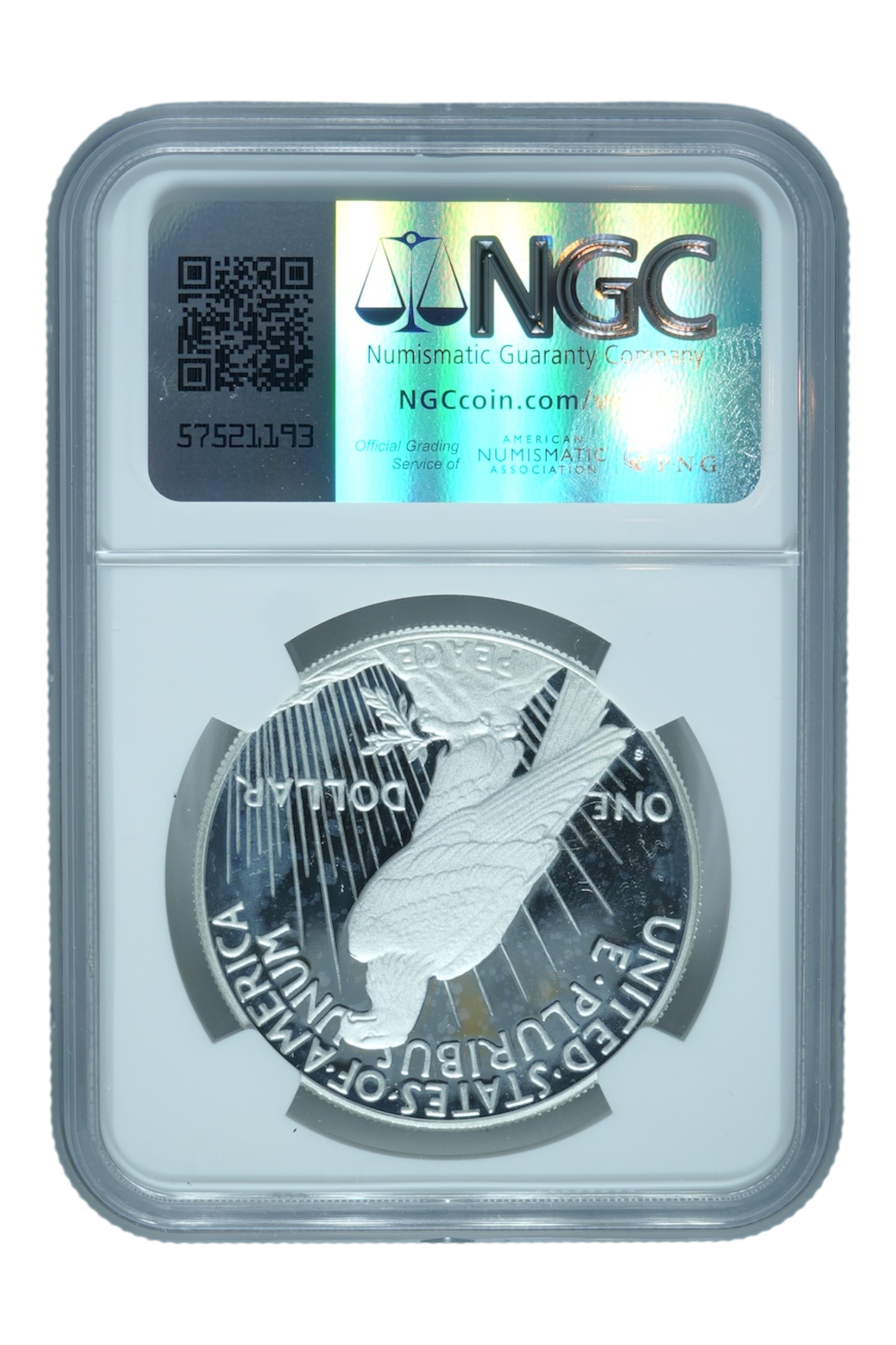 2023-S 0.858 oz Silver Peace Dollar NGC PF 70 UC ER