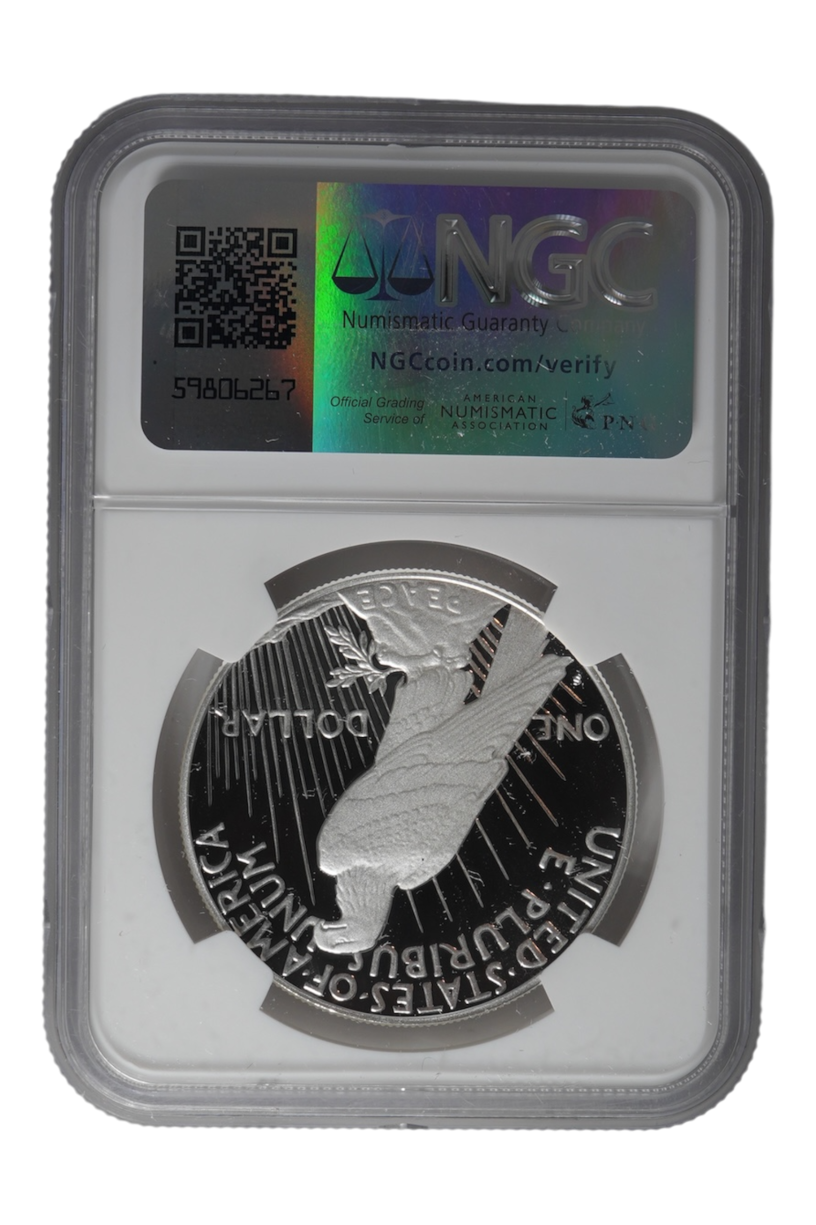 2023 0.859 oz Silver United States Peace Dollar NGC PF-70 UC FDI