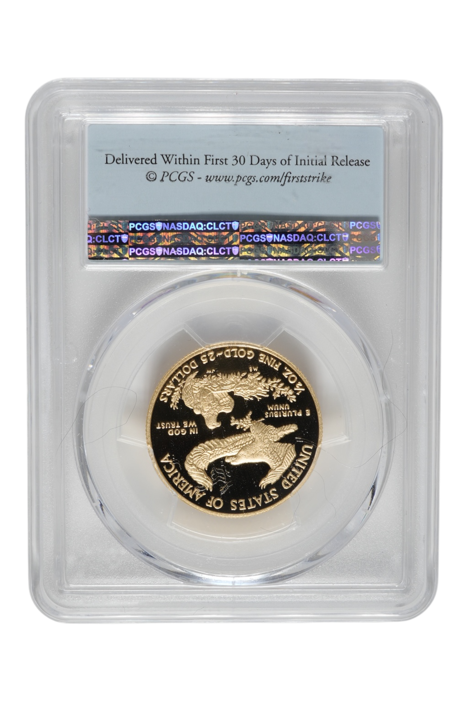 2016-W 0.5 oz American Gold Eagle PCGS PR 70 DCAM FDI