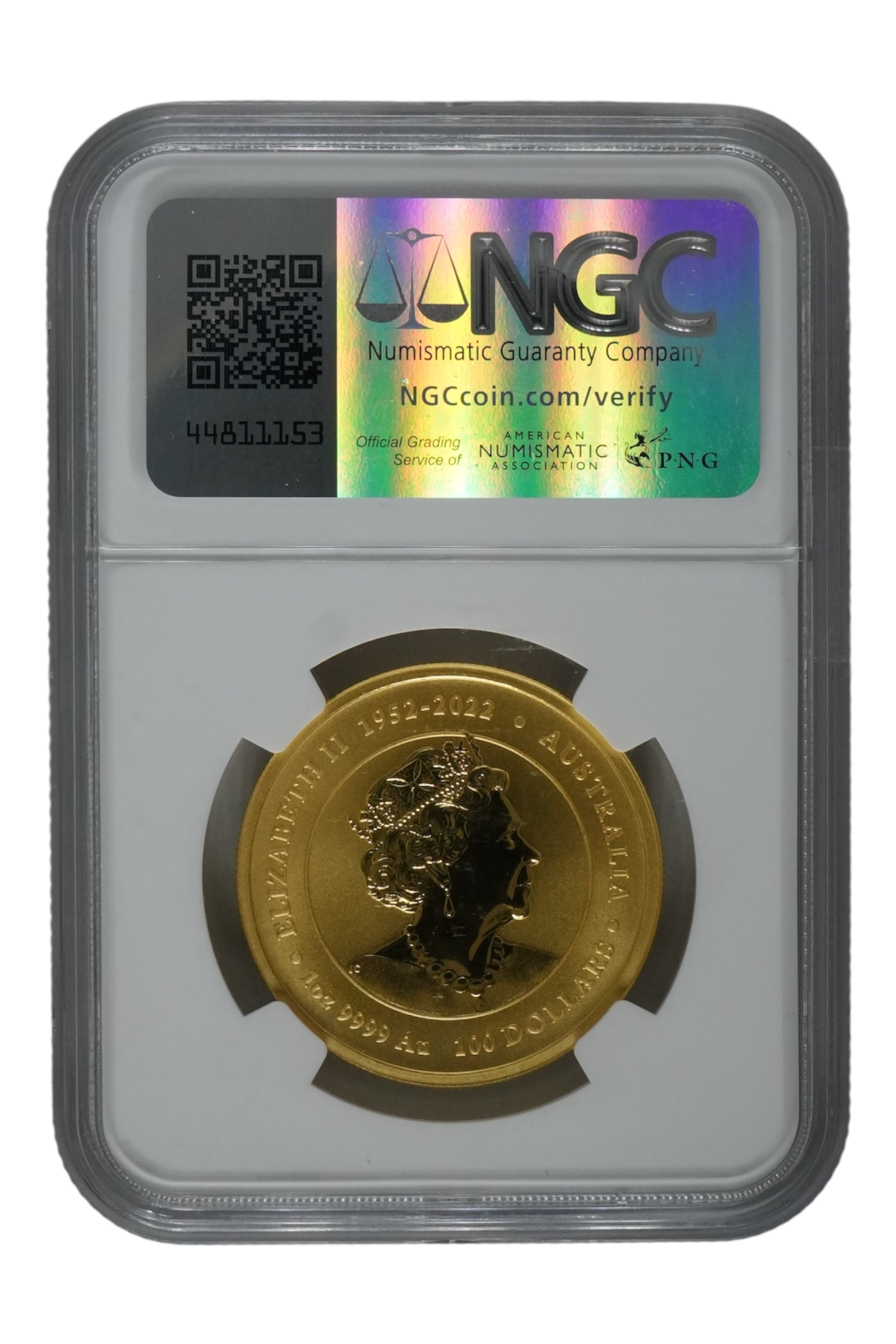 2024 1 oz Gold Australia Lunar Dragon NGC MS 70