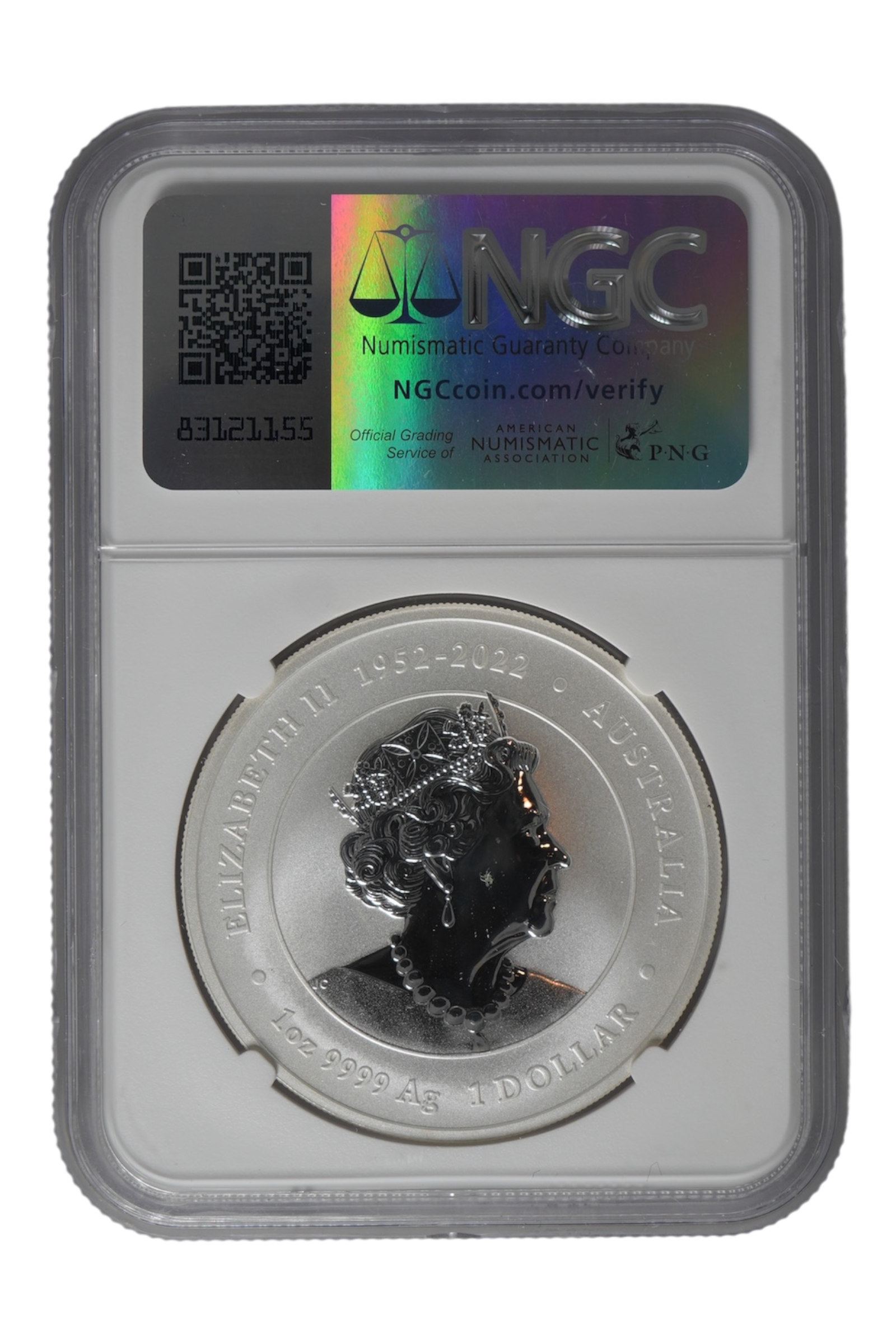 2024 1 oz Silver Australia Lunar Series III NGC MS-69 ER