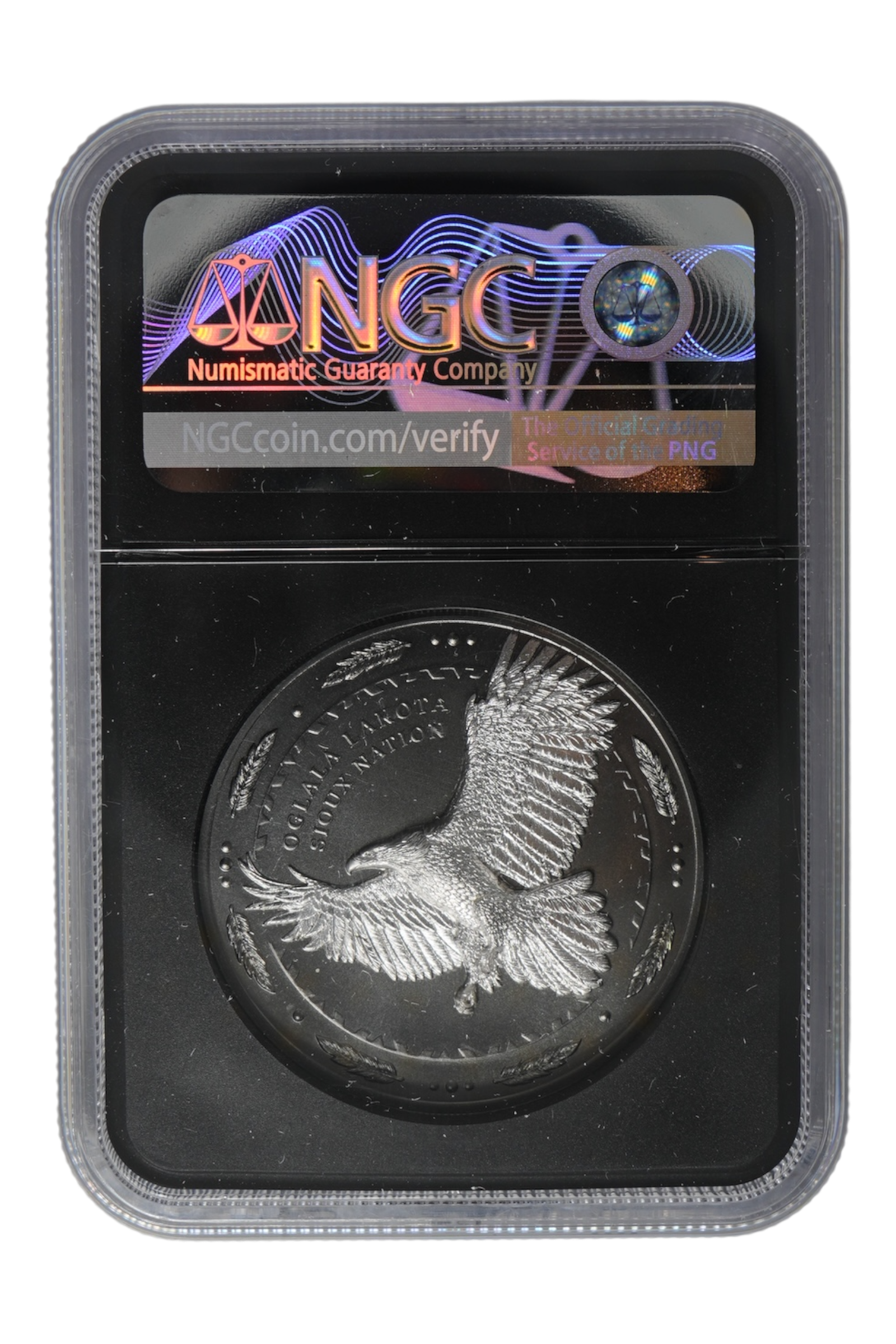 2024 1 oz Silver United States Oglala Lakota Sioux NGC MS-70 FDI