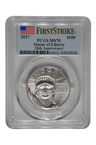 2017 1 oz American Platinum Eagle PCGS MS-70 FS