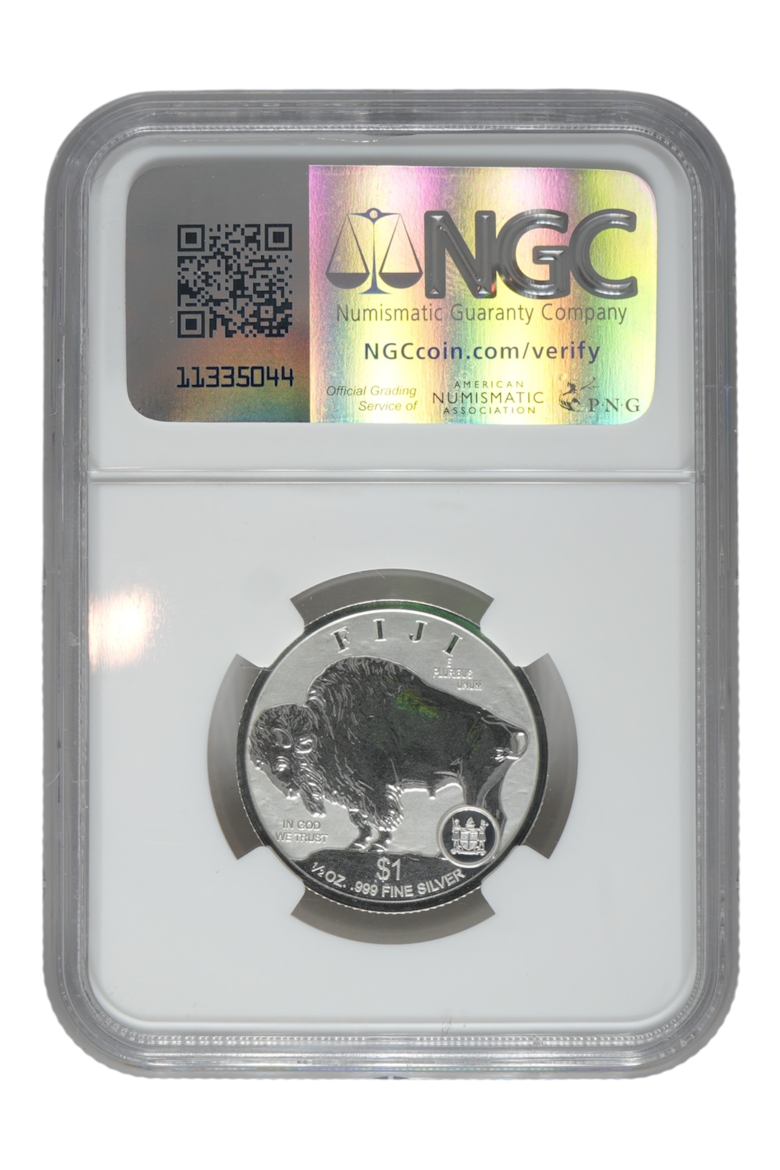 2023 0.5 oz Silver Fiji Buffalo NGC PF 70 ER