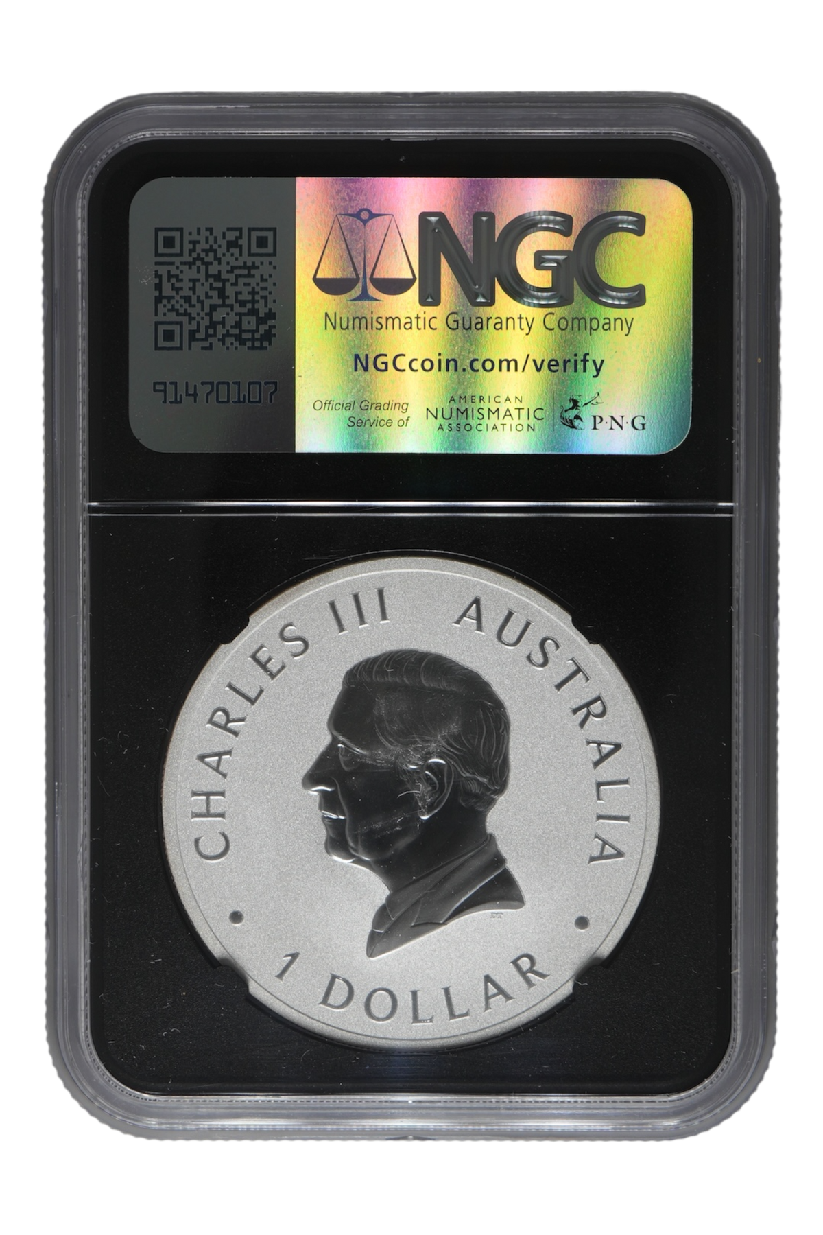 2024 1 oz Australia Silver Perth Mint 125th Anniversary NGC MS 70