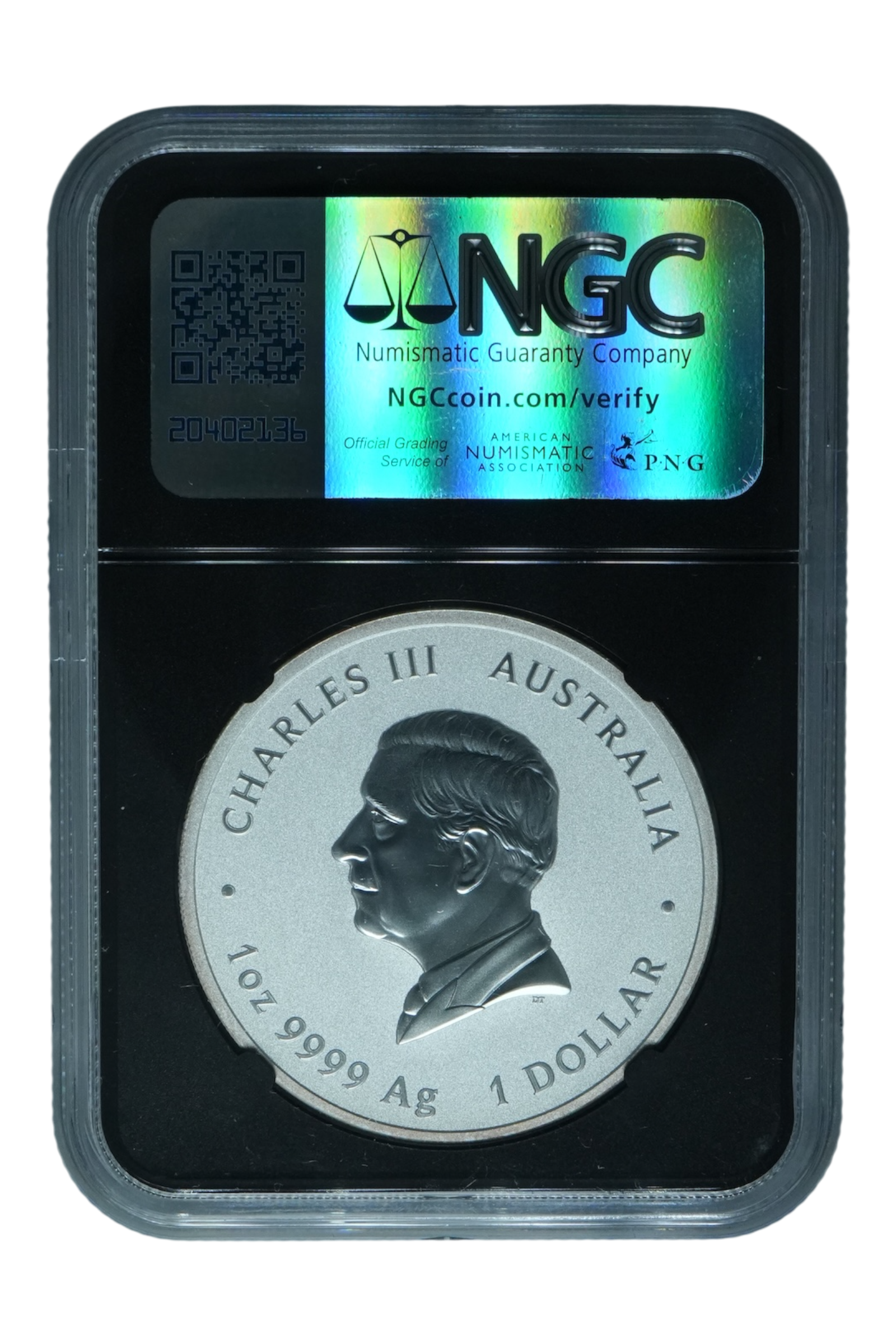 2025-P 1 oz Silver Australia Lunar Snake NGCX MS-10 Gilt
